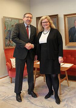 Henrik Wolff och Karen Spens