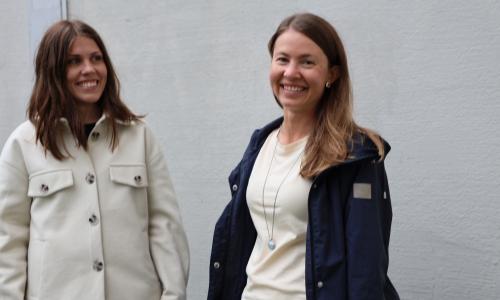 Emma Nordbäck och Caroline Sundgren