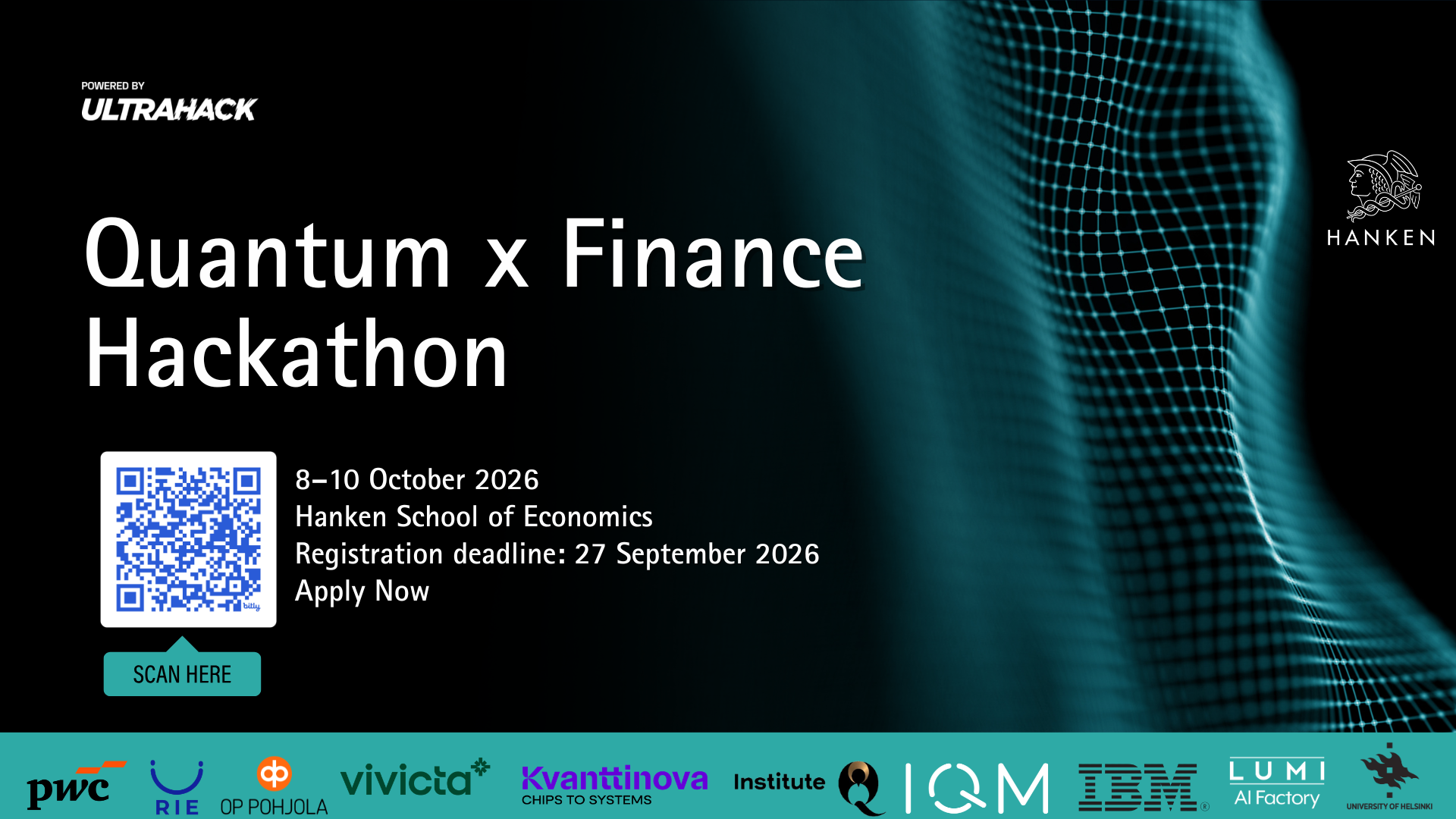 Quantum x AI Hackathon: Shape the future of Finance — Hanken
