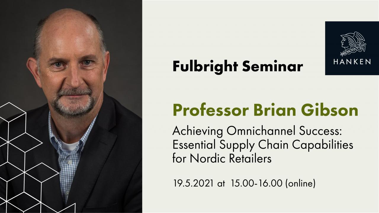 Fulbright seminar Professor Brian Gibson