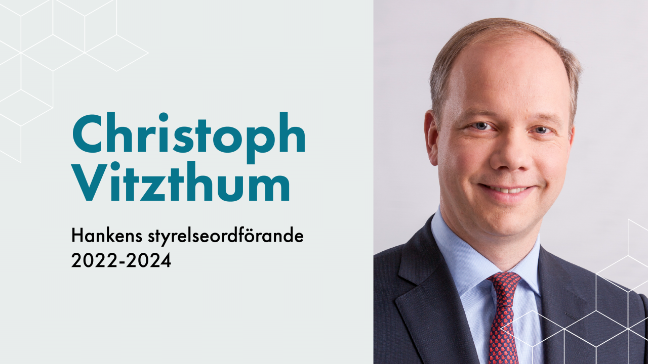 Christoph Vitzthum Hankens nya styrelseordförande