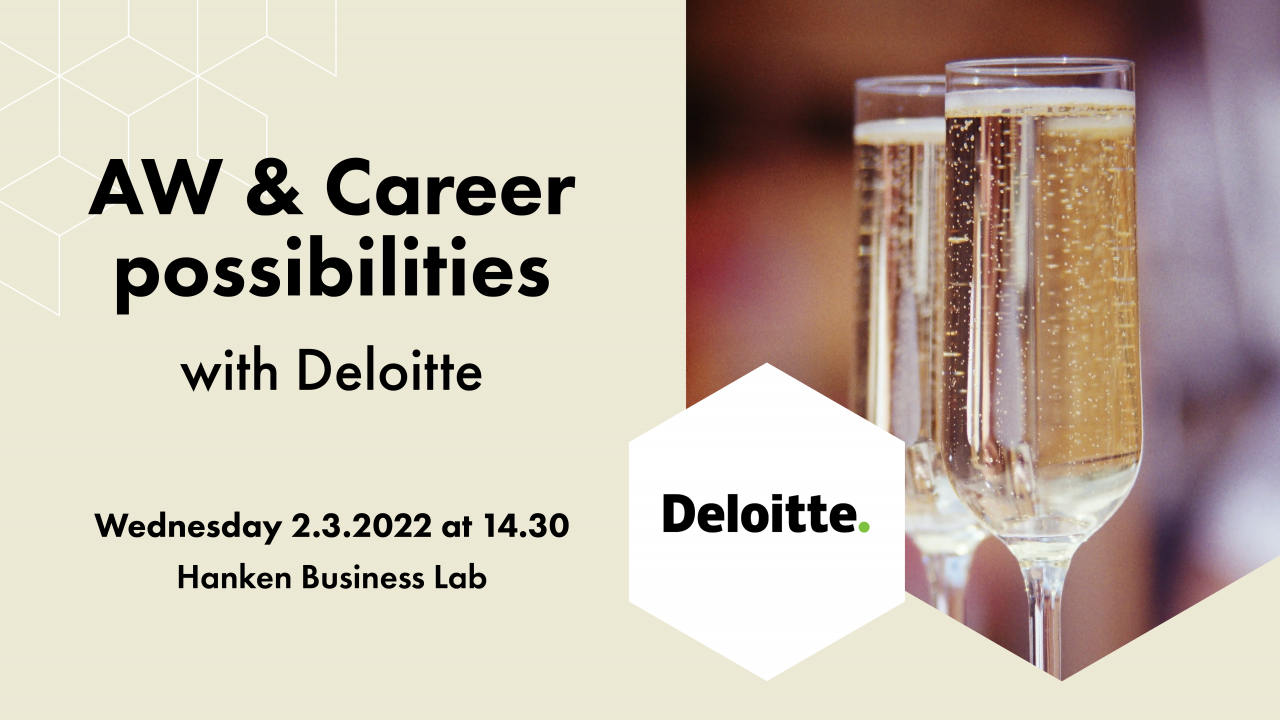 AW and Career possibilities with Deloitte