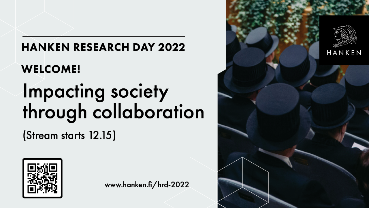 Banner HRD med QR code