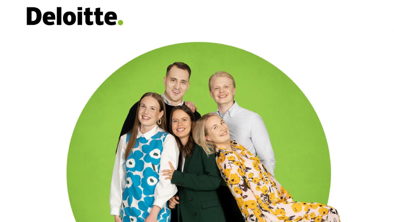 Bild på Deloittes personal