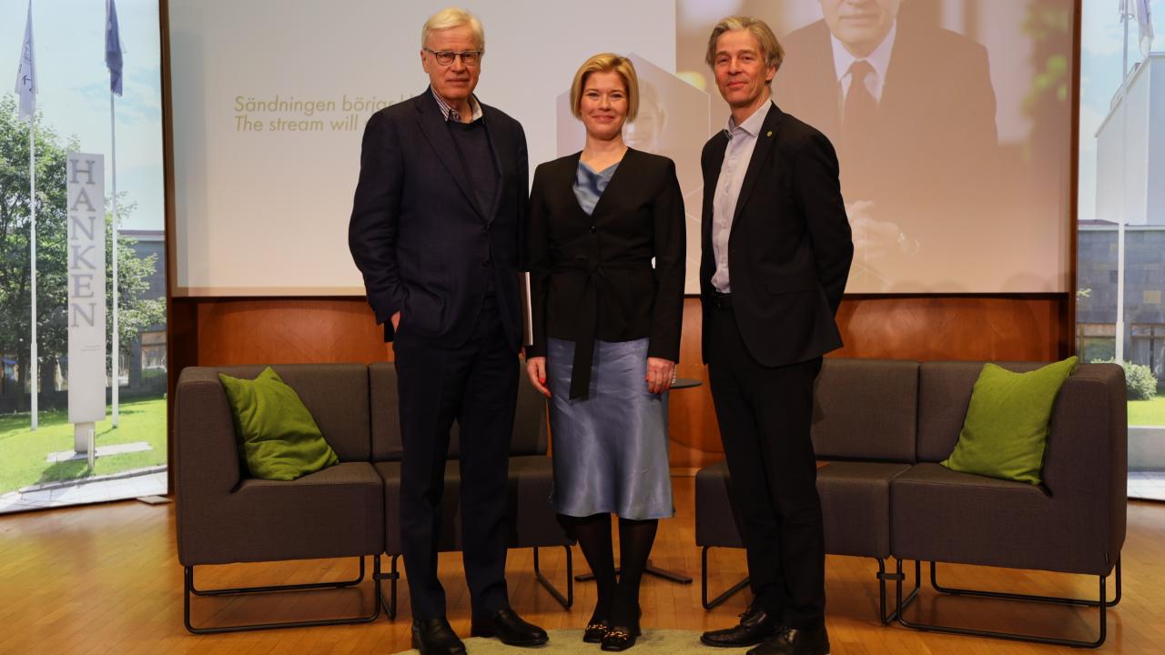 Bengt Holmström, Heidi Schauman, Ingmar Björkman