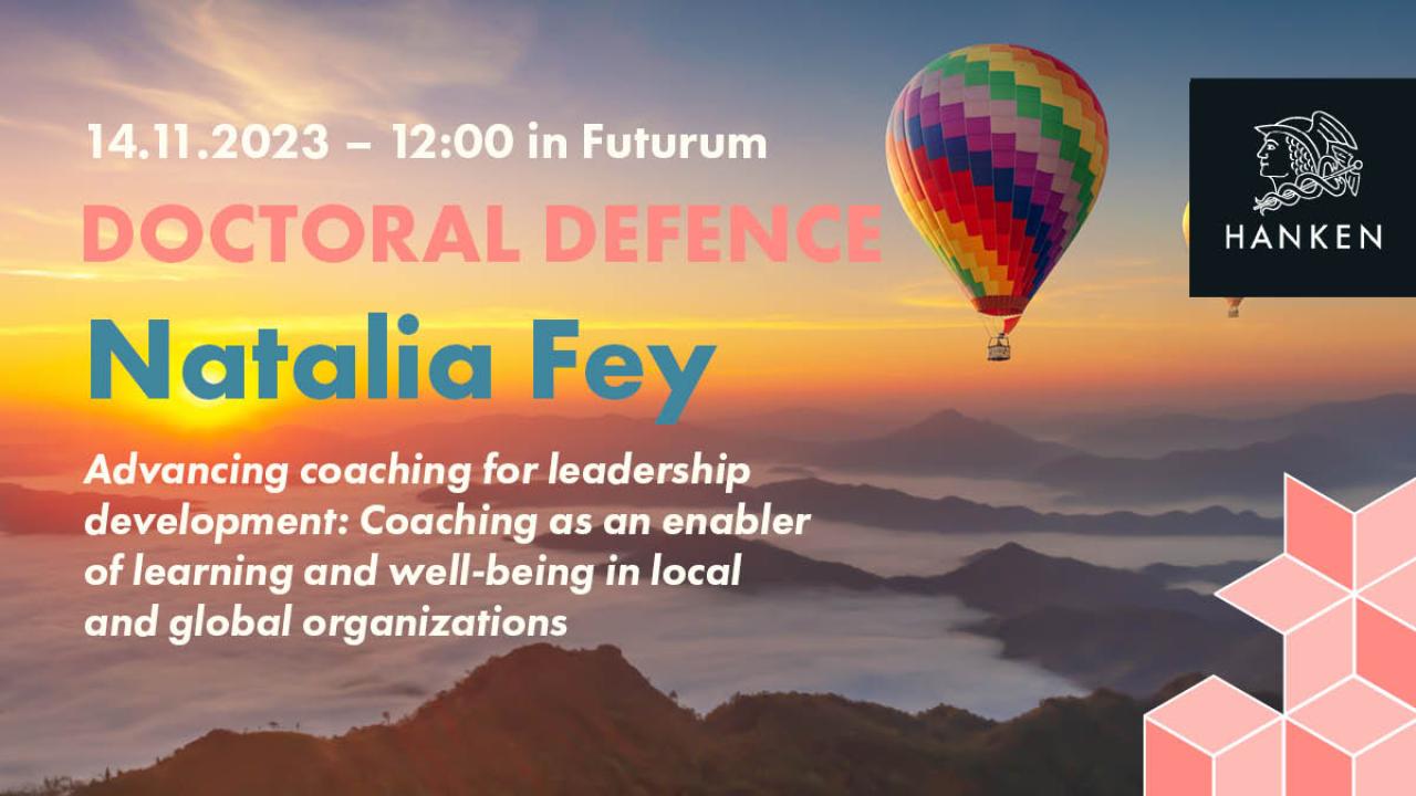 Hot airballoon, banner Natalia Fey