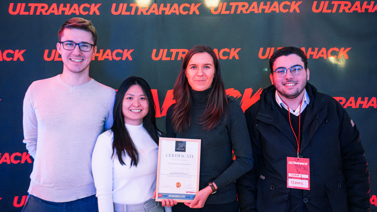 Vinnarna av Hanken Quantum Hackathon 2023 