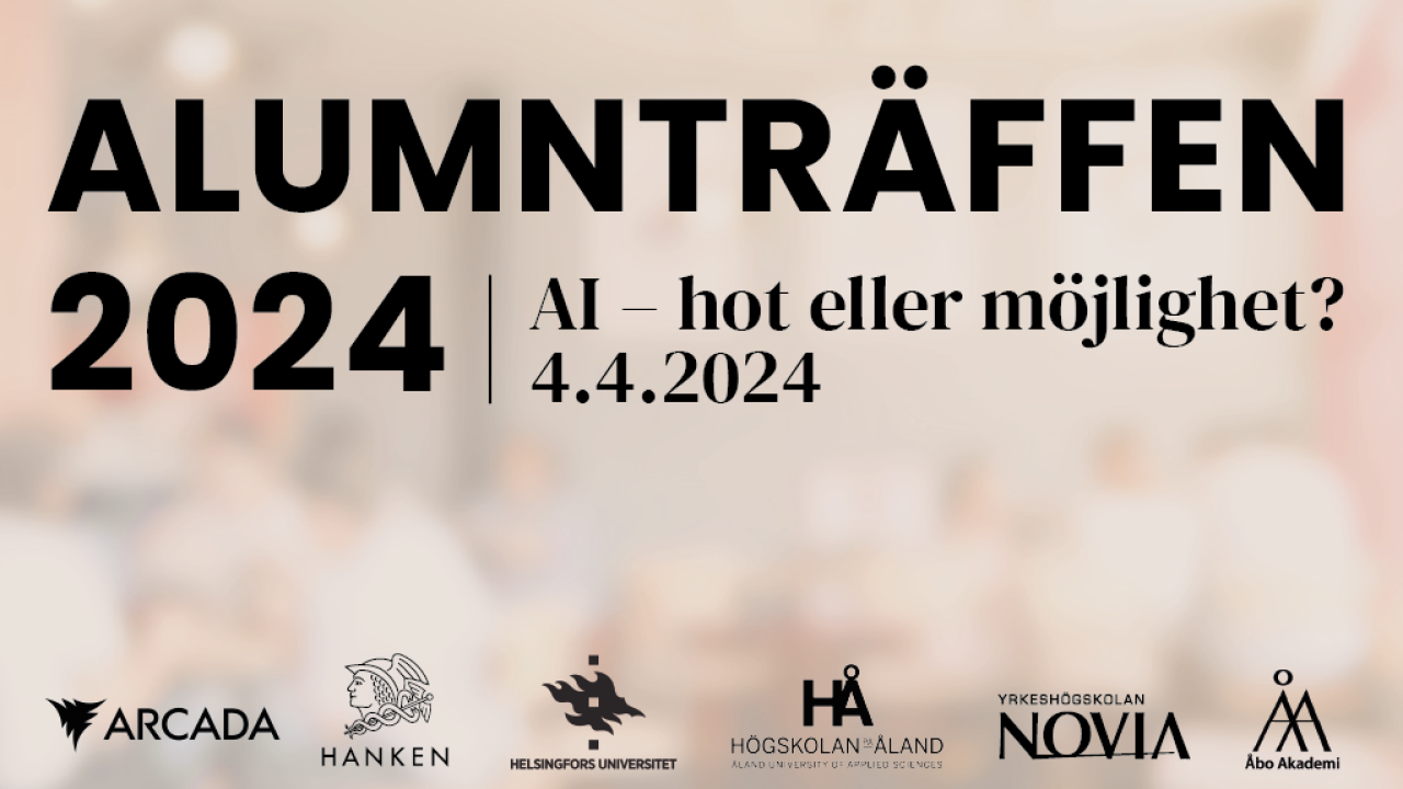 Alumnträffen 2023: AI - hot eller möjlighet? 