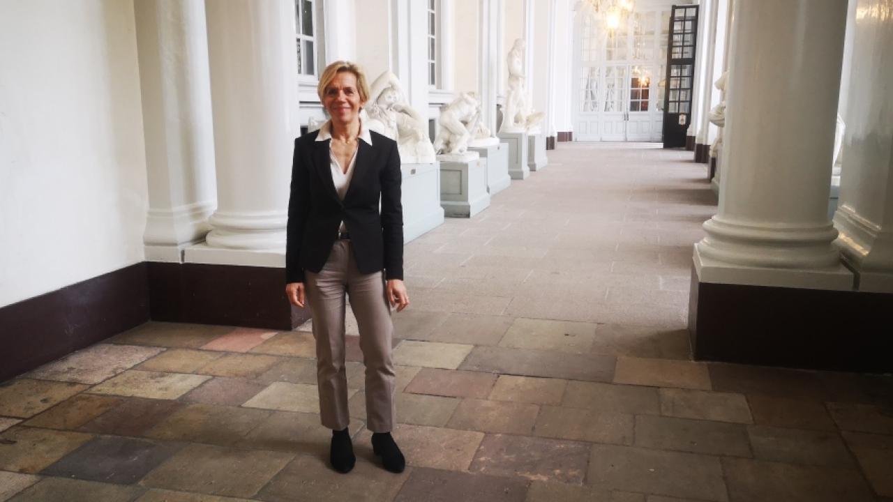 Nina Fagerholm i Stockholms slott