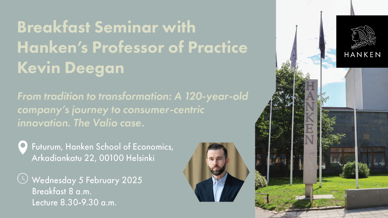 Breakfast Seminar with Kevin Deegan