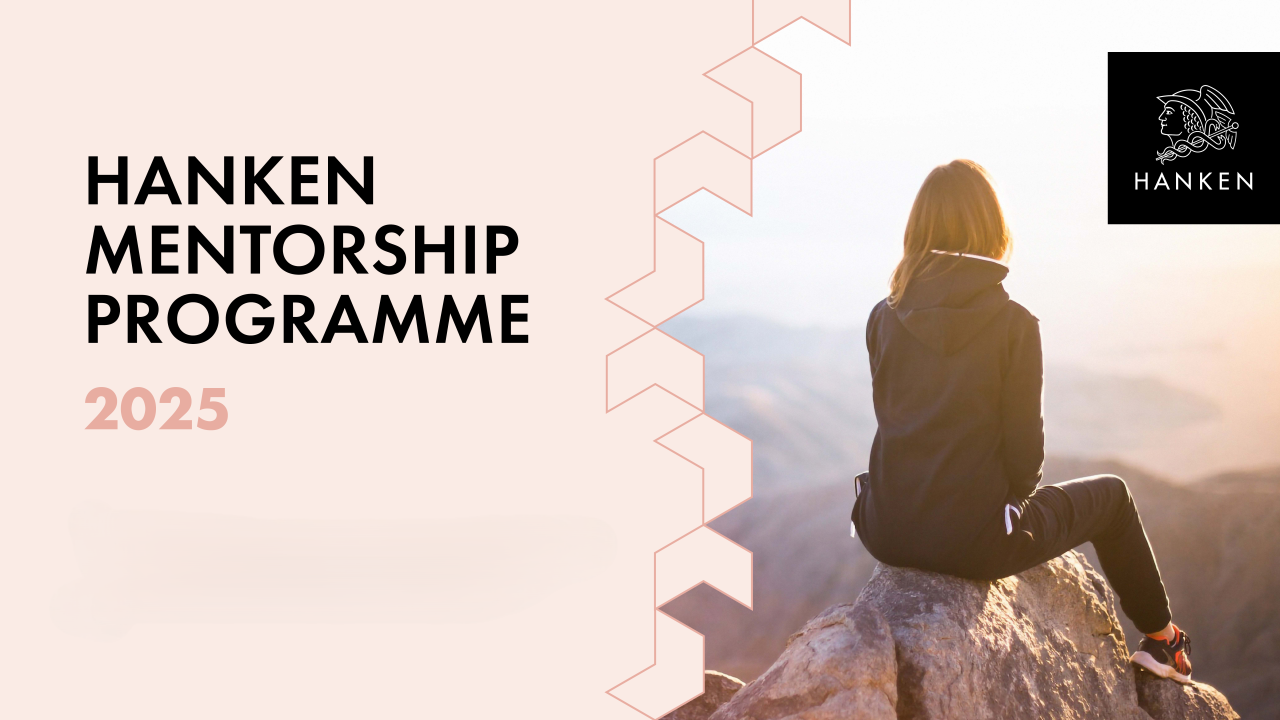 Banner for mentorship programme