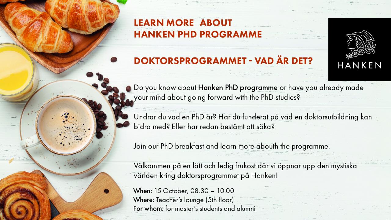 Banner_PhD frukost
