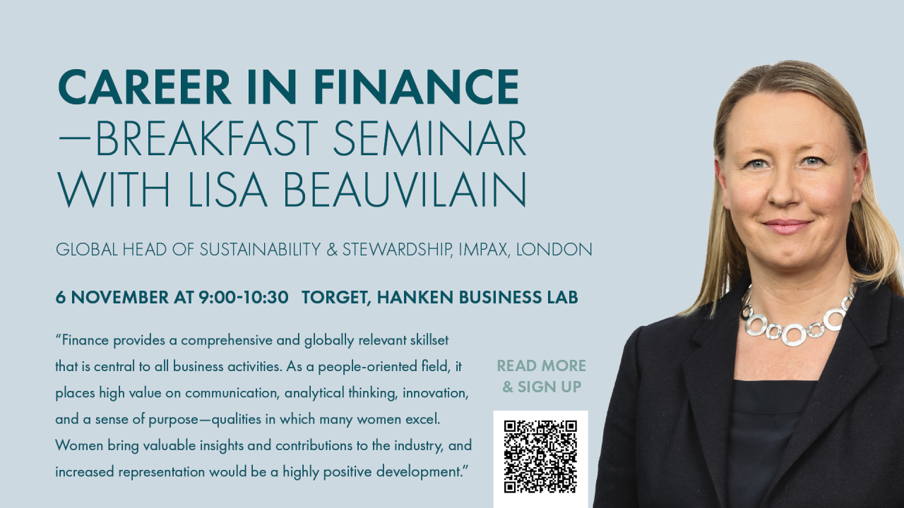 Career in Finance 6.11 at 9.00