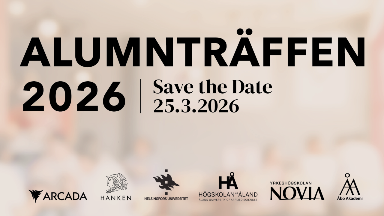 Alumnträffen 2026 save the date 25.3.2026