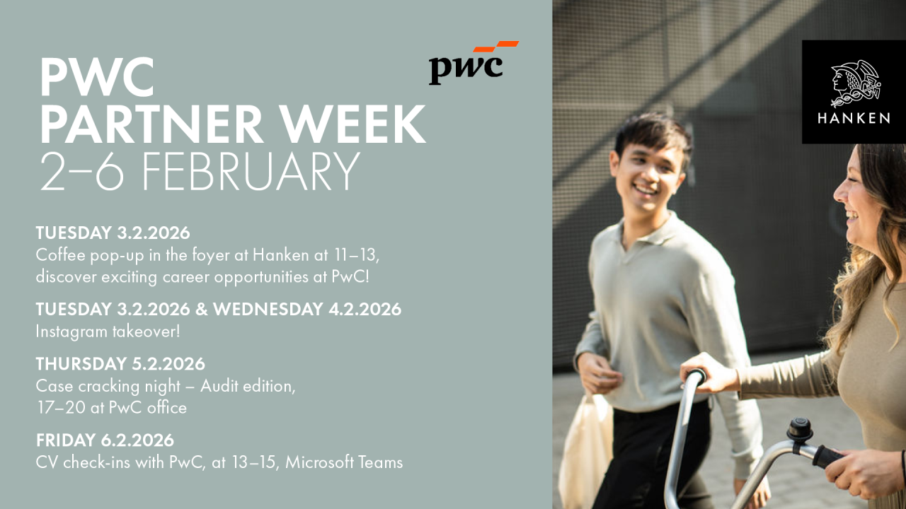 PwC partner week 2-6 february