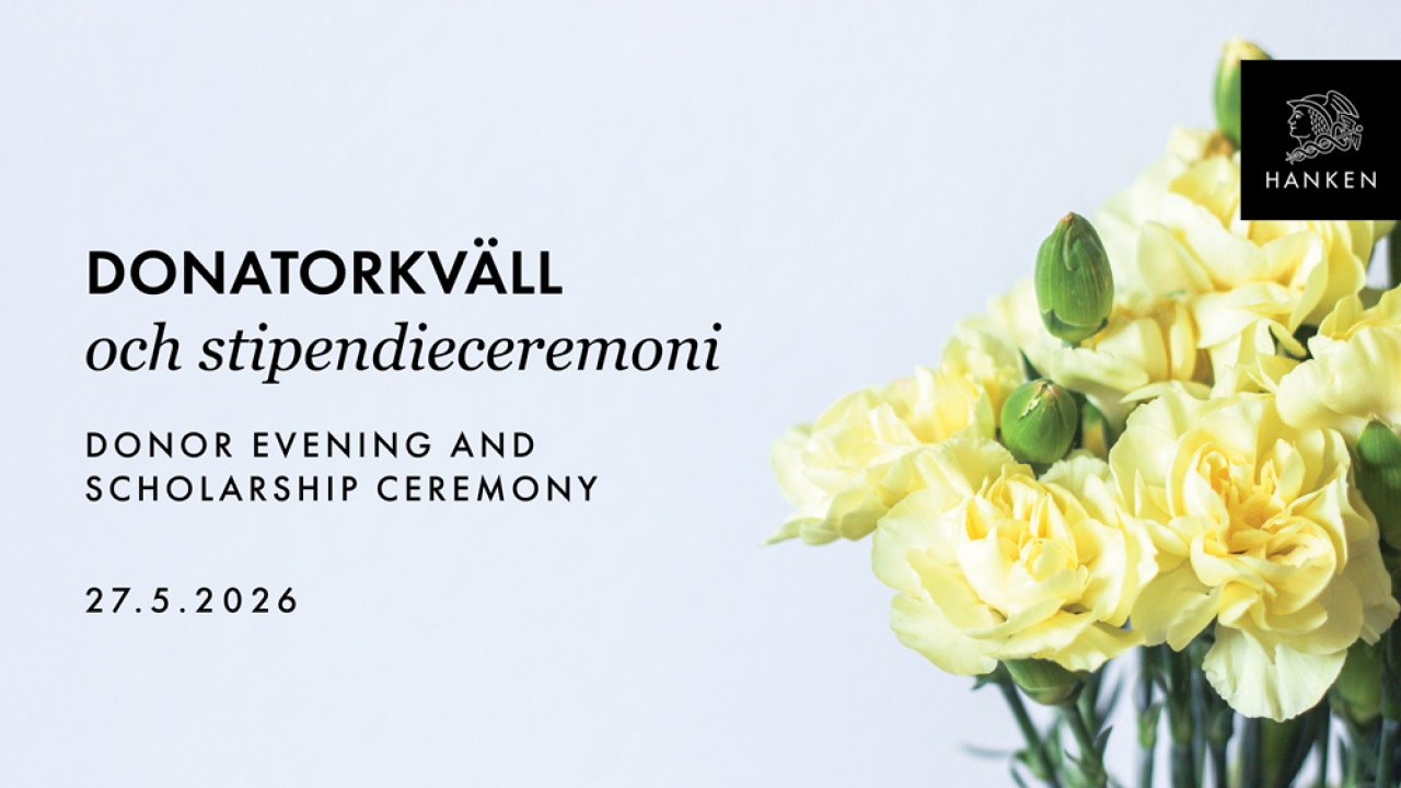 Donatorkväll & stipendiesammankomst