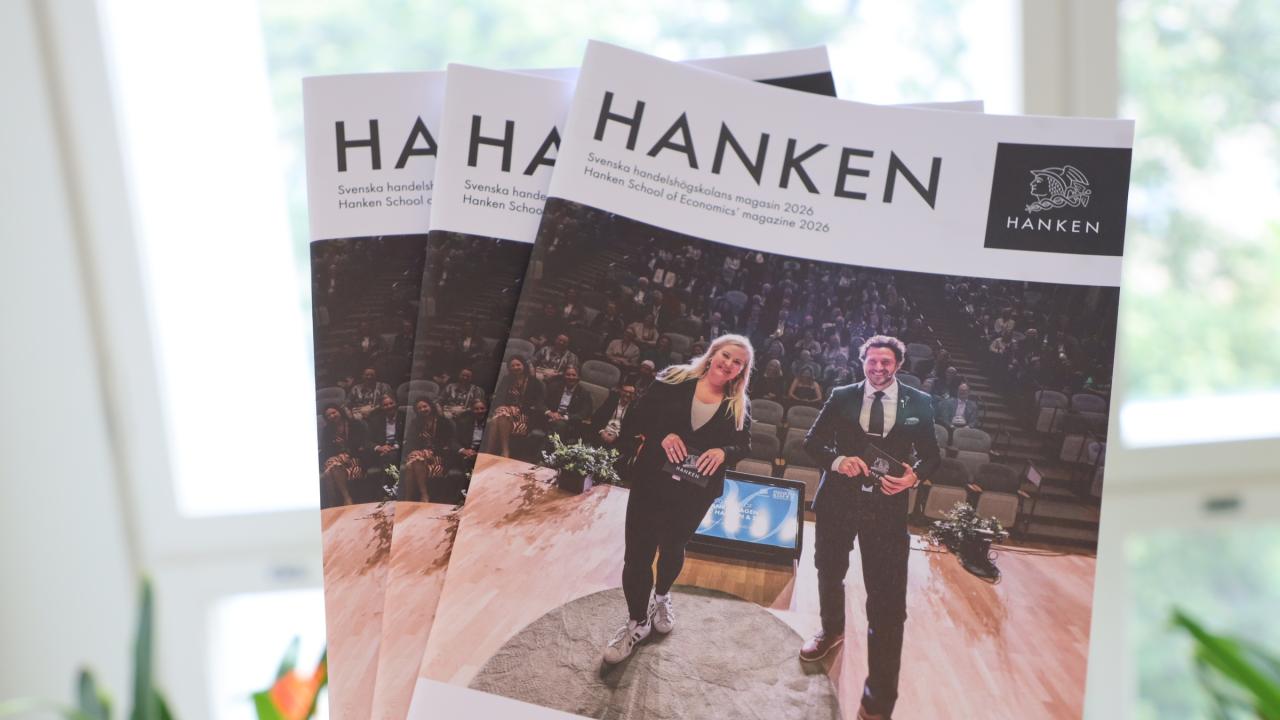 Cover of the Hanken Magazine 2026