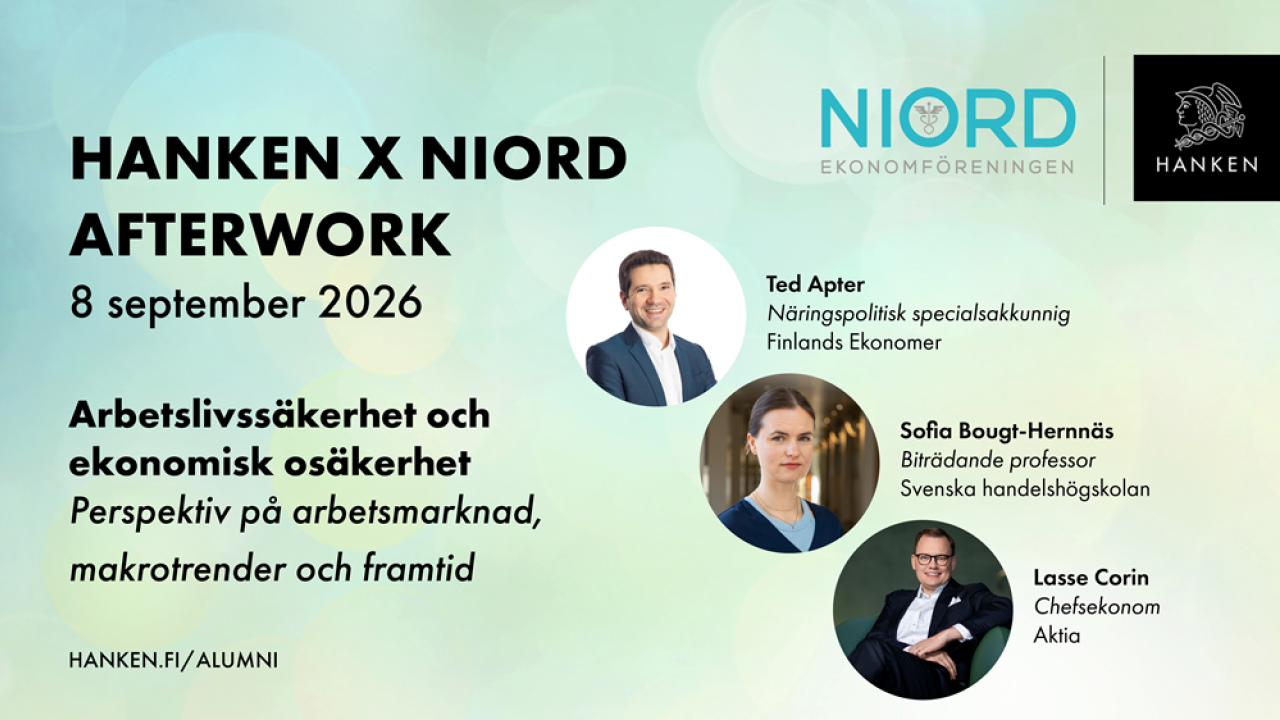 Hanken x Niord Afterwork
