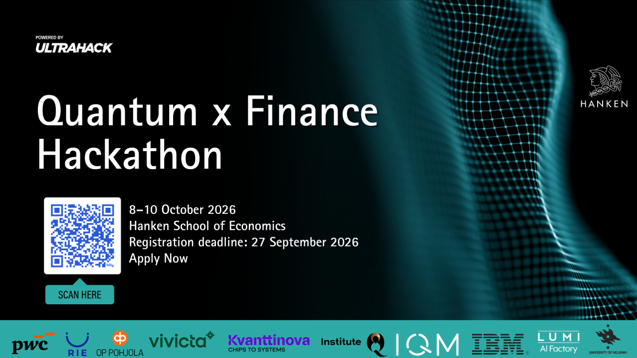 Quantum x Finance banner