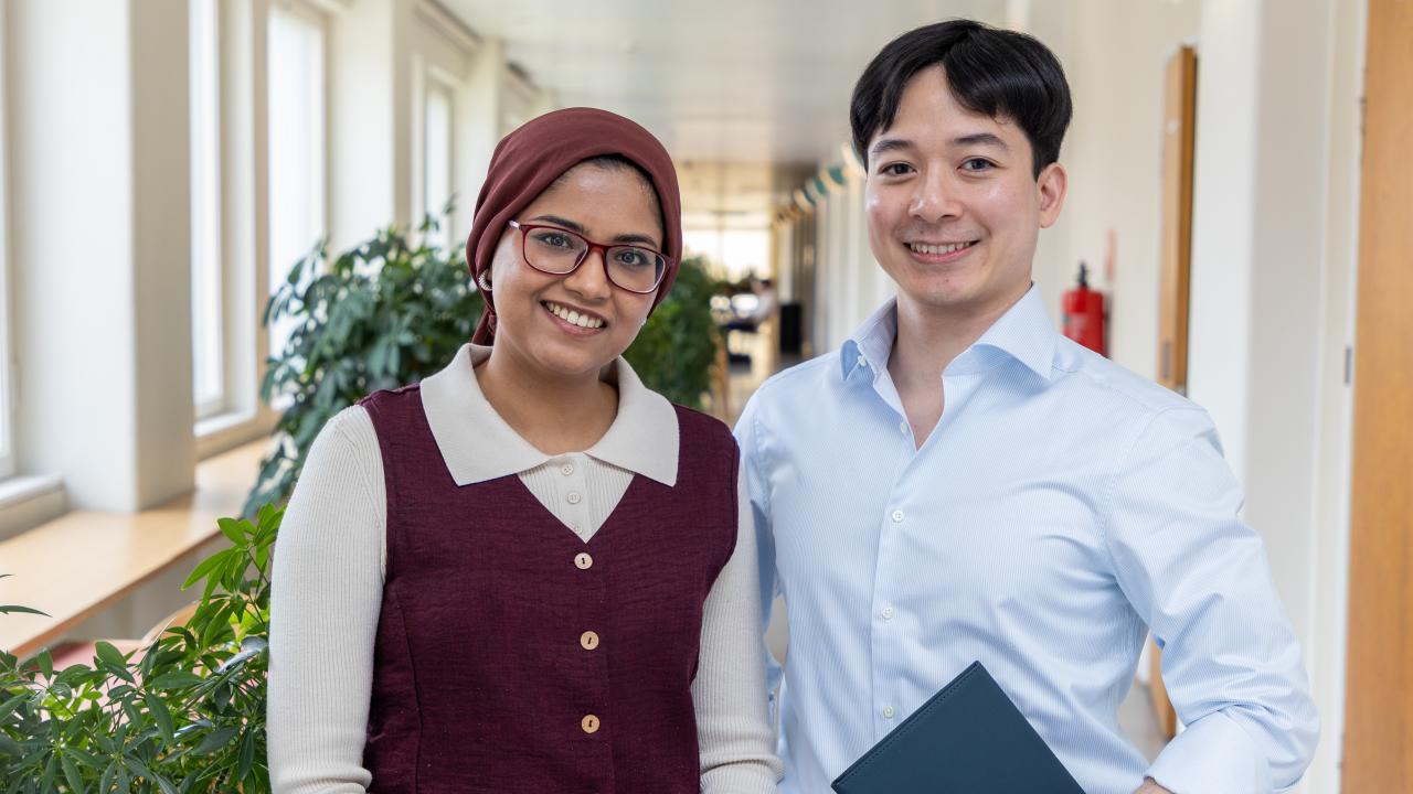Isra Ali and Timo Thang Do.