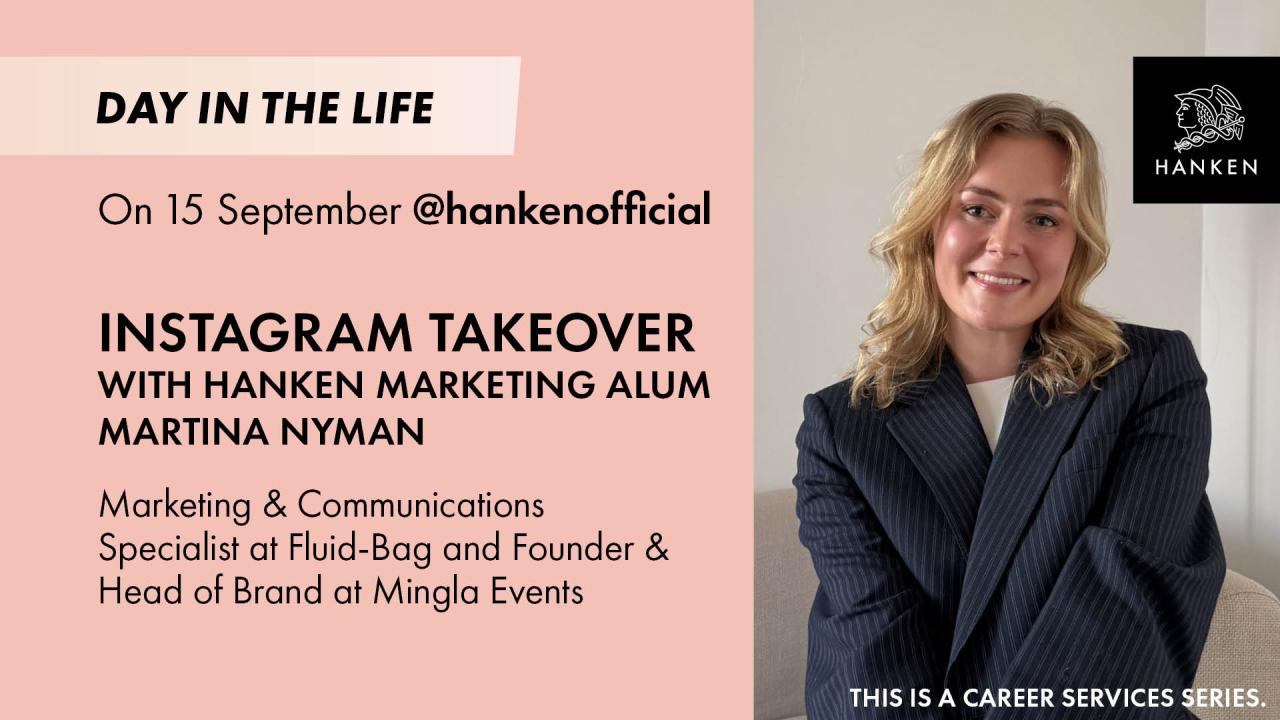 Instagram takeover