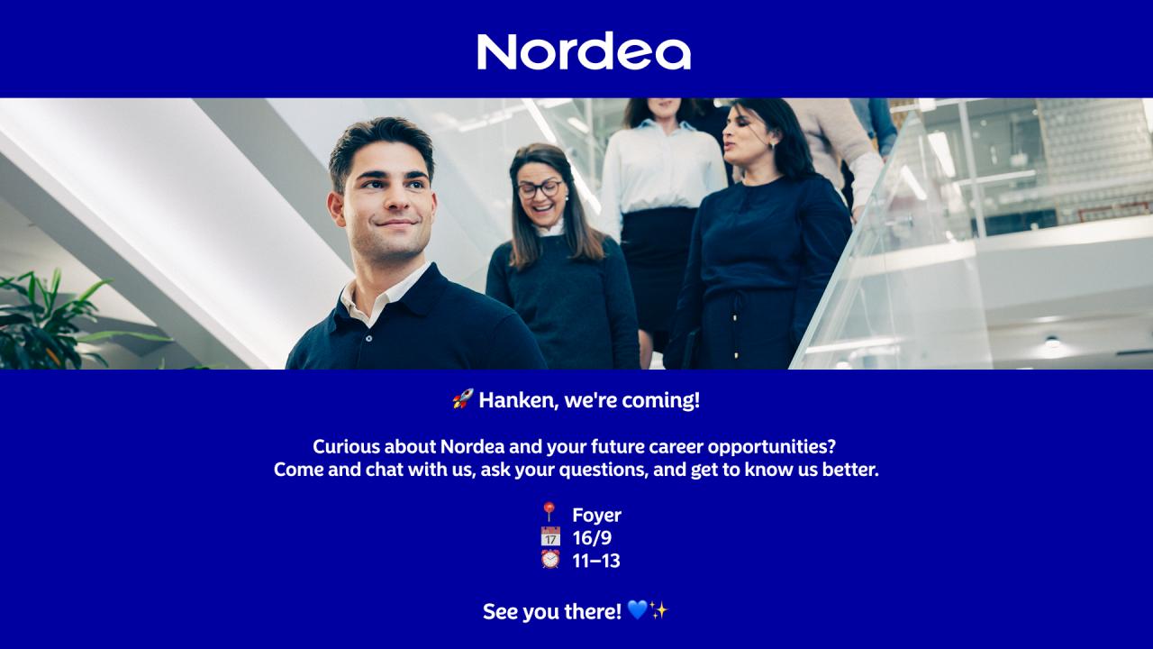Nordea Pop-up