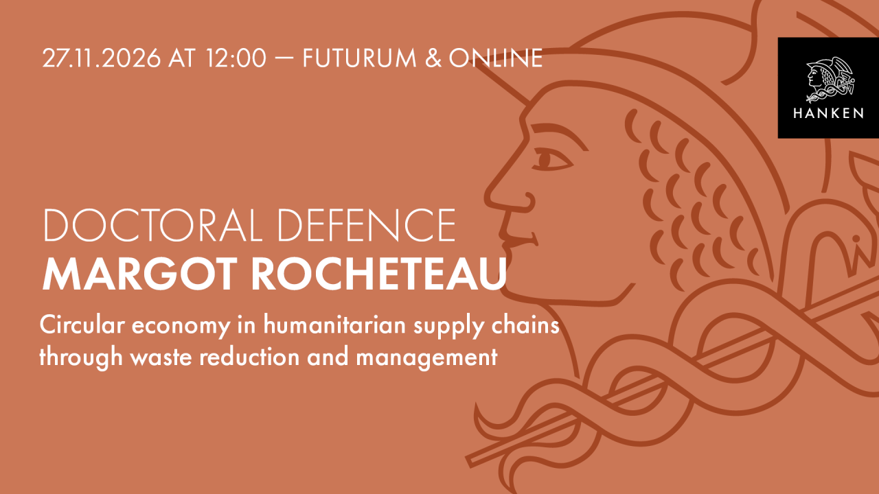 Disputationsbanner - Margot Rocheteau