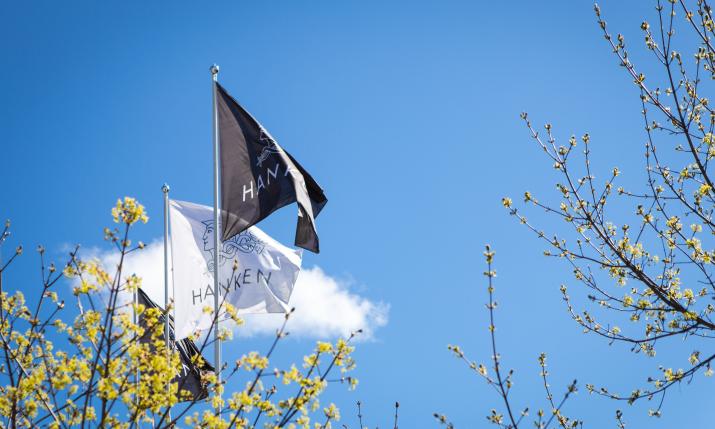 Hanken flaggor