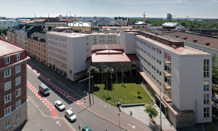Hankens main building in Helsinki 