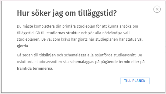 Hur söka tilläggstid