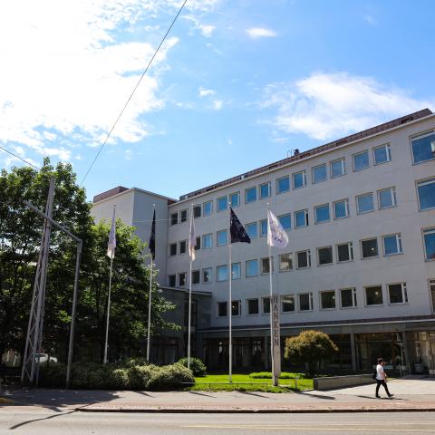 Hankens byggnad i Helsingfors