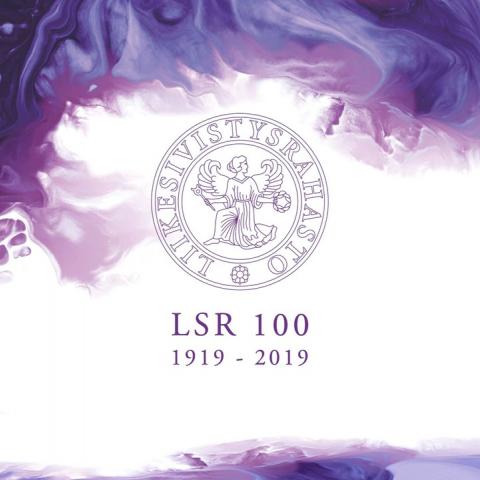 Logon för Liikesivistysrahasto 100 år.