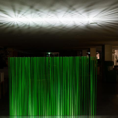 Biblioteket studiesalen belysning