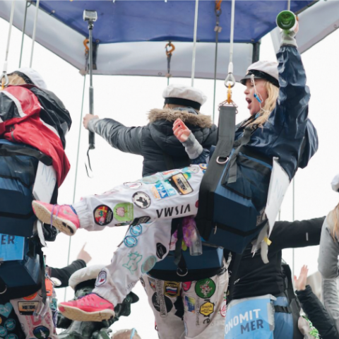 Hanken studenter och Havis Amanda