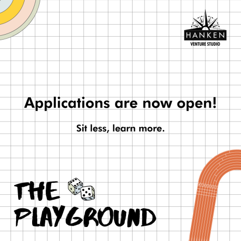 The Playground - applications open