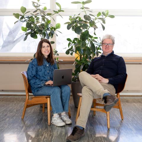 Emma Nordbäck och Mikko Vesa