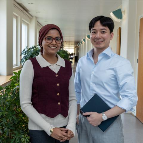 Isra Ali and Timo Thang Do.